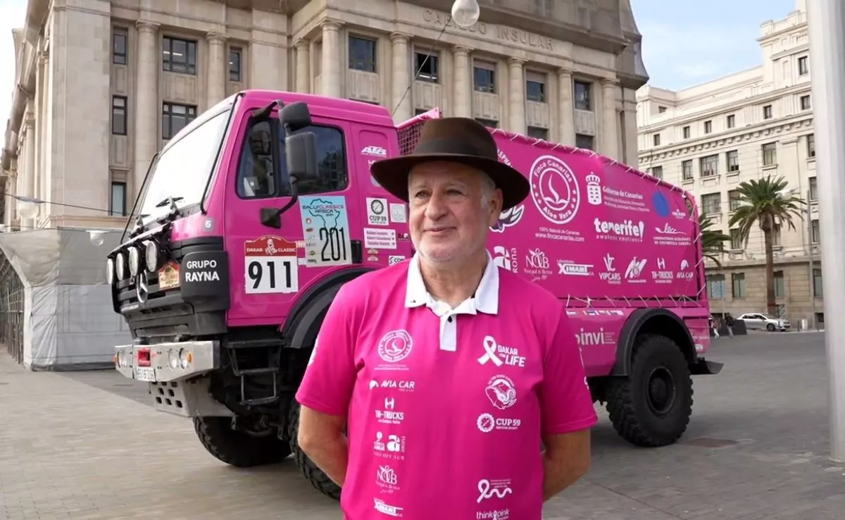 El piloto de Dakar Rafael Lesmes. /Cedida