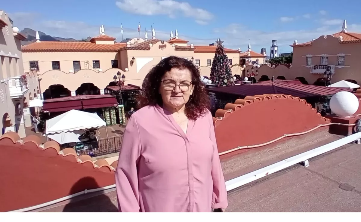 Estefanía Hernández, presidenta del mercado de Santa Cruz|AH