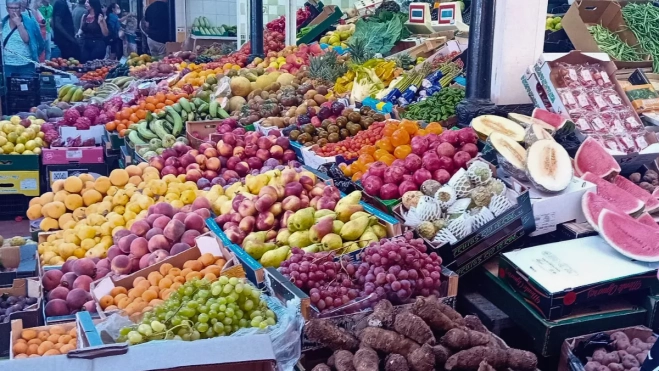 Puesto del mercado de Santa Cruz|AH