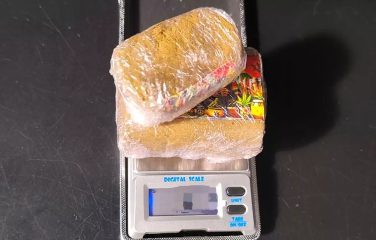 Droga intervenida por la Policía Local de Las Palmas de Gran Canaria. @POLICIALPA