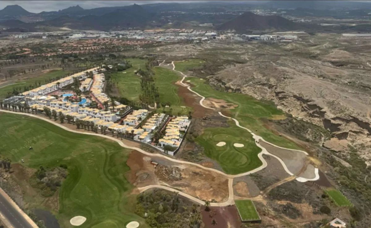 Imagen del campo Golf del Sur donde se quiere aumentar la capacidad alojativa. / PROYECTO