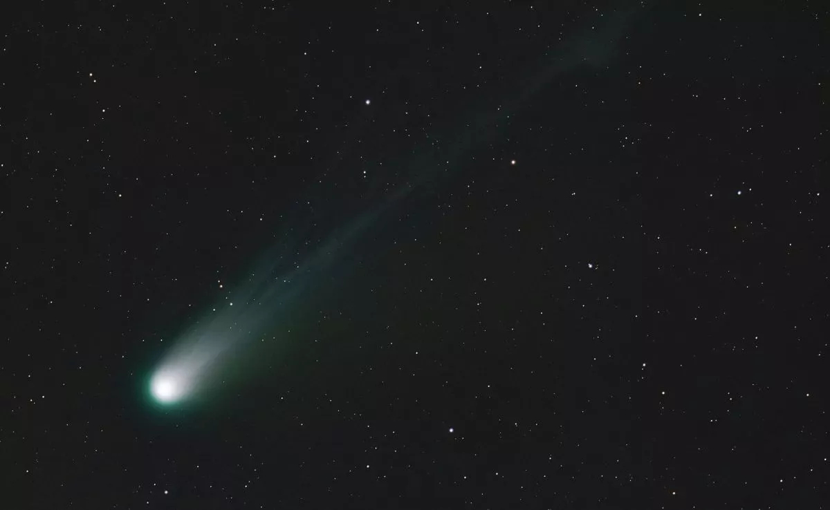 Representación artística de un cometa. /Pexels