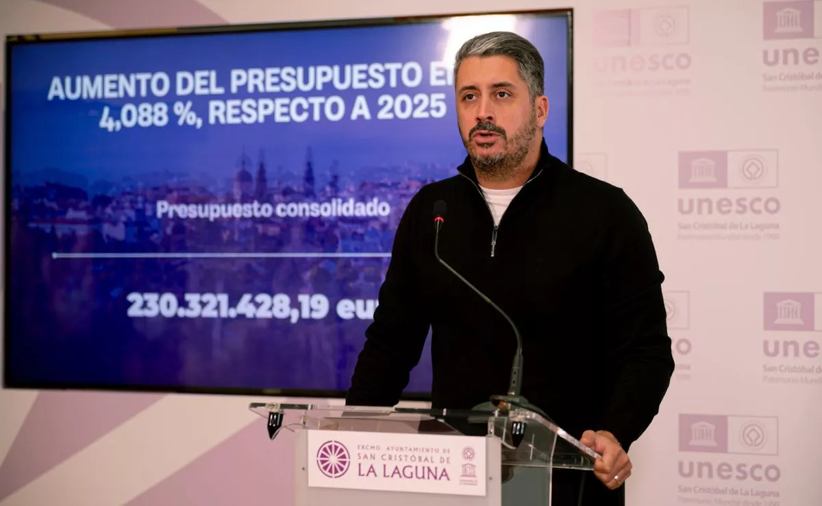 Luis Yeray Gutiérrez, alcalde de La Laguna. /Cedida