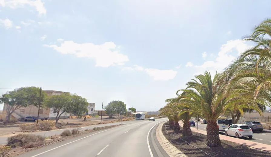 Imagen de un tramo de la carretera TF-65. / GOOGLE