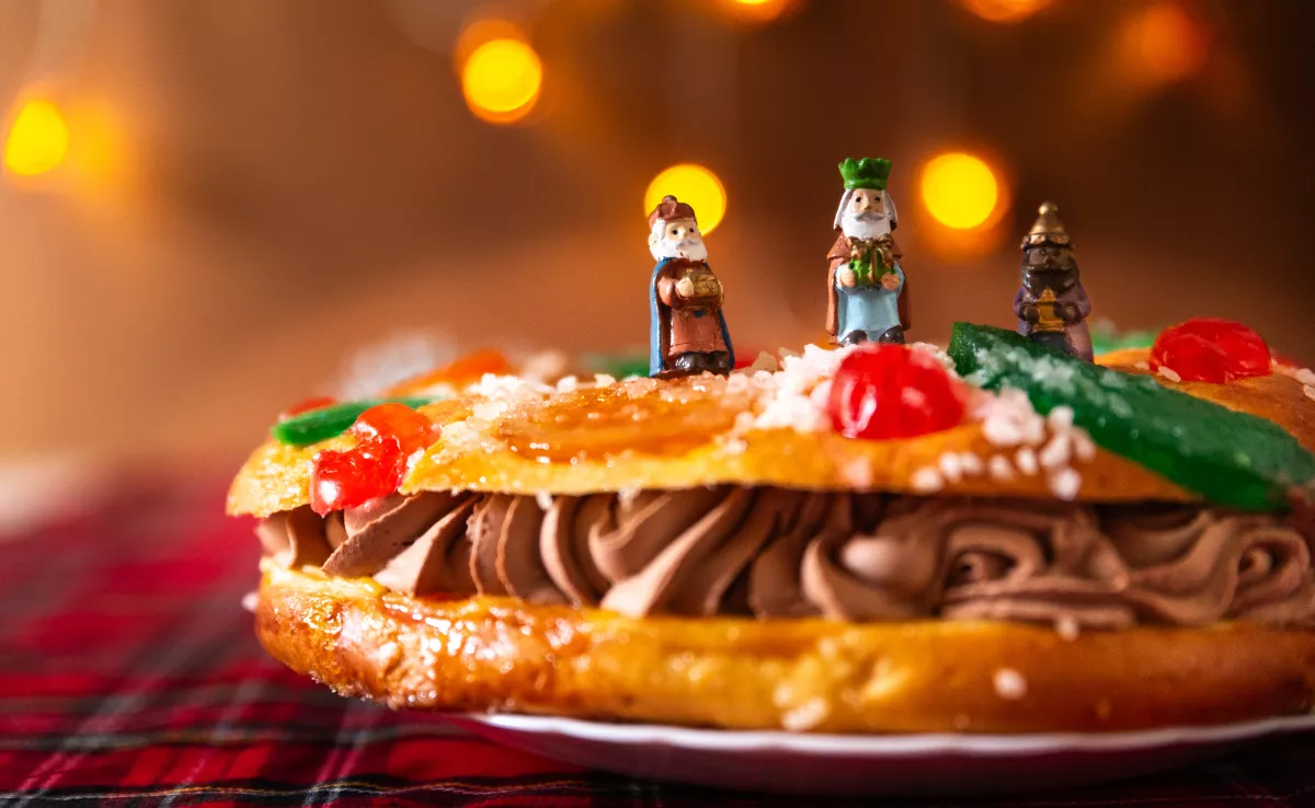 Imagen de un roscón de Reyes / CANVA