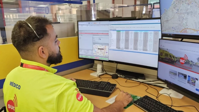 Imagen de un médico del Servicio de Urgencias Canario / SUC