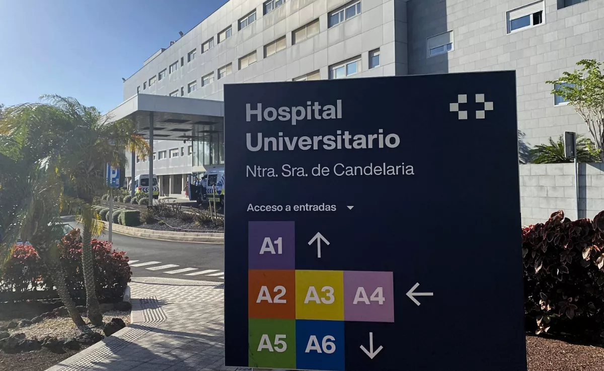 Entrada del complejo hospitalario del Hospital de Nuestra Señora de Candelaria / GOBIERNO DE CANARIAS