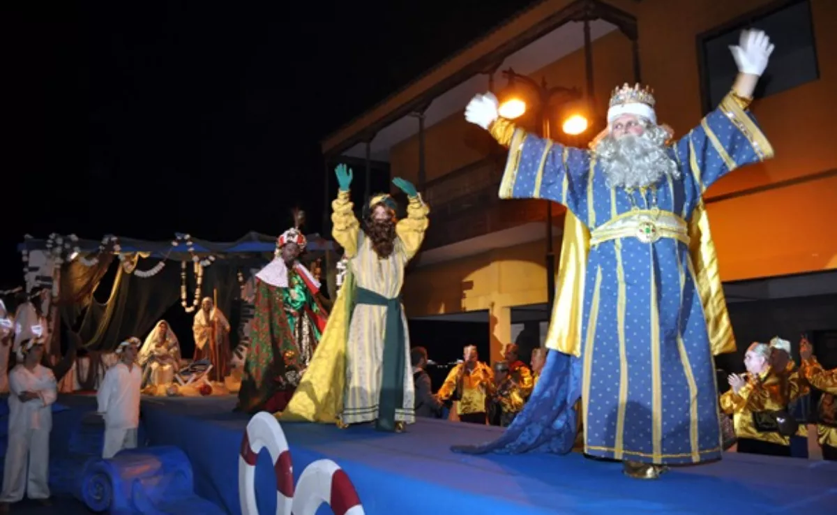 Imagen de los Reyes Magos en el Puerto de la Cruz / AYUNTAMIENTO DEL PUERTO DE LA CRUZ