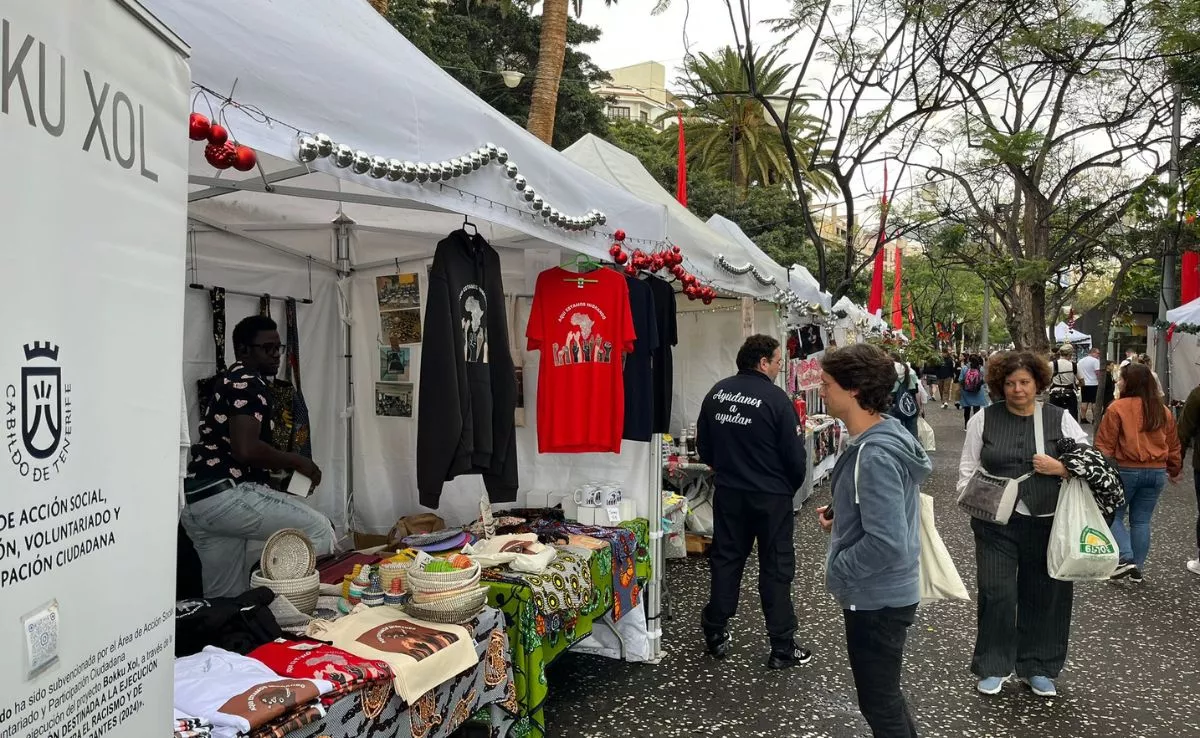 Mercado de Navidad de Santa Cruz. /AH