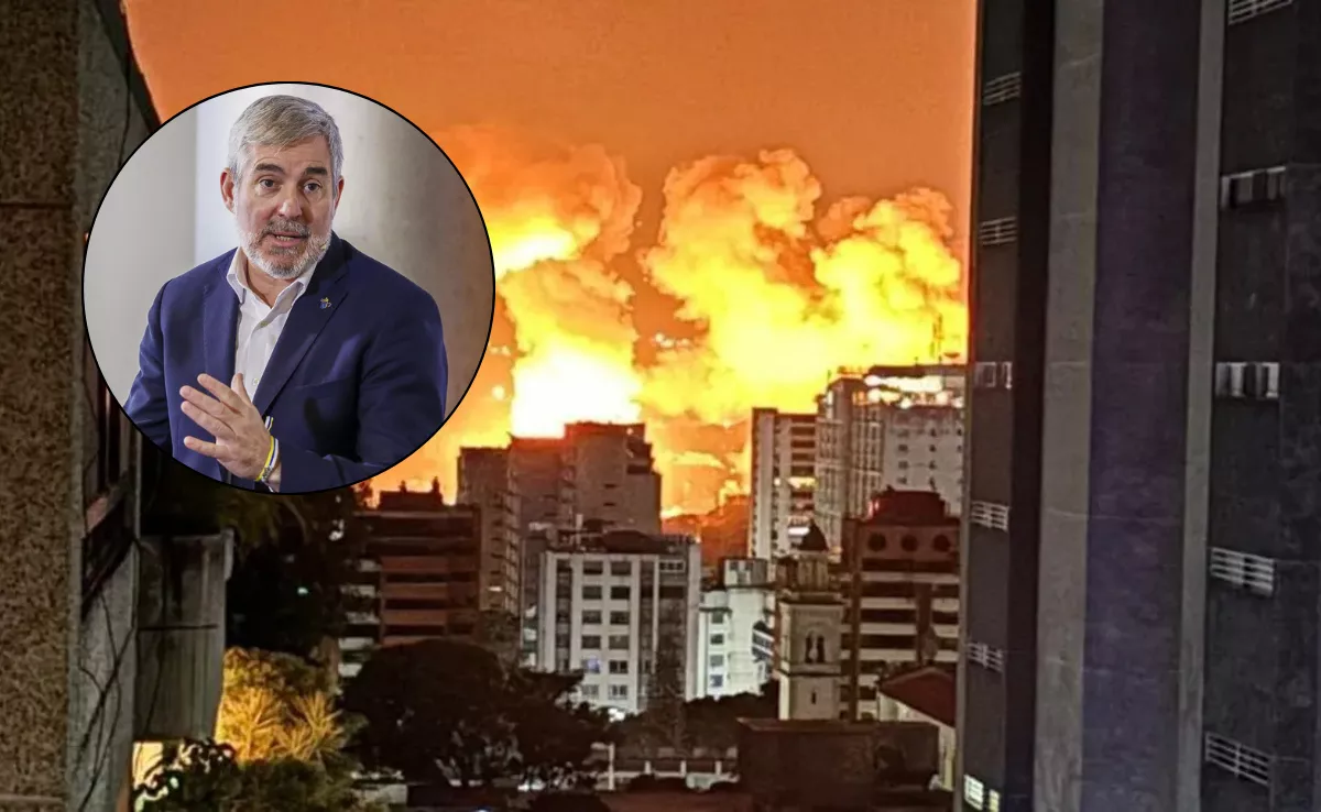 El presidente de Canarias, Fernando Clavijo, muestra su preocupación por la situación que vive Venezuela / AH