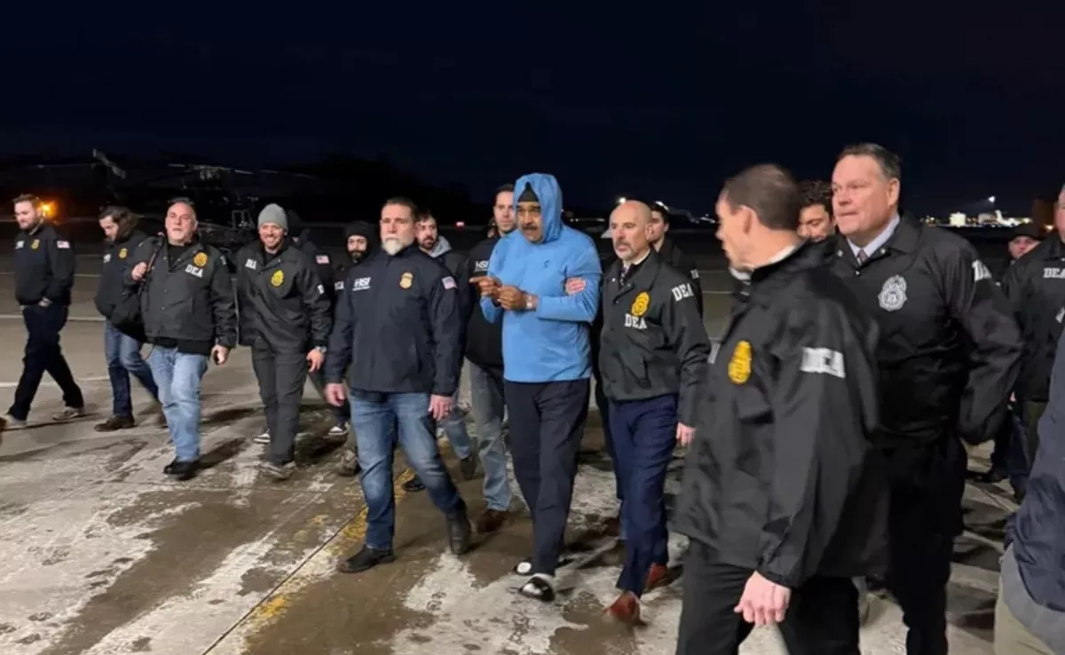 Nicolás Maduro es trasladado a una prisión federal de Nueva York tras su detención por la DEA