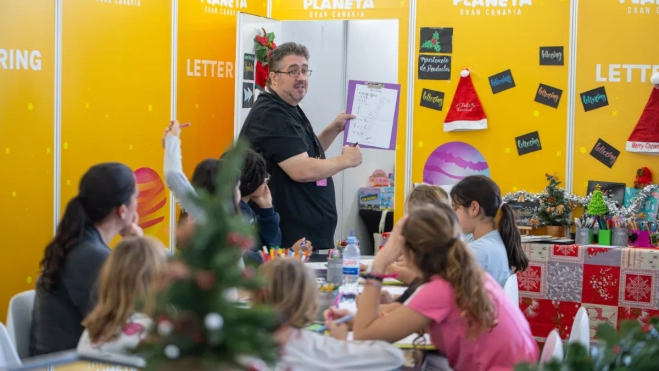 Imagen de uno de los talleres impartidos en Planeta Gran Canaria / CABILDO DE GRAN CANARIA