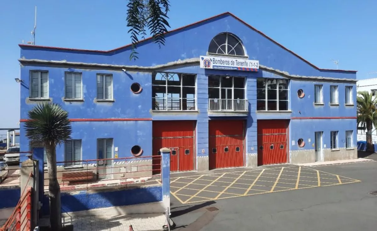 Parque de bomberos de Icod de los Vinos./ CEDIDA