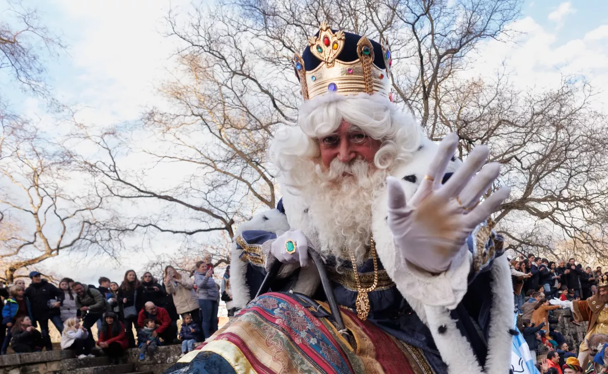 Imagen de una cabalgata de Reyes / EFE