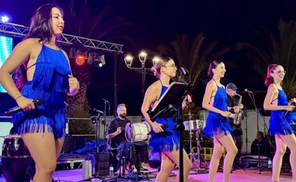 Captura de una de las actuaciones de la orquesta canaria / NUEVA LÍNEA