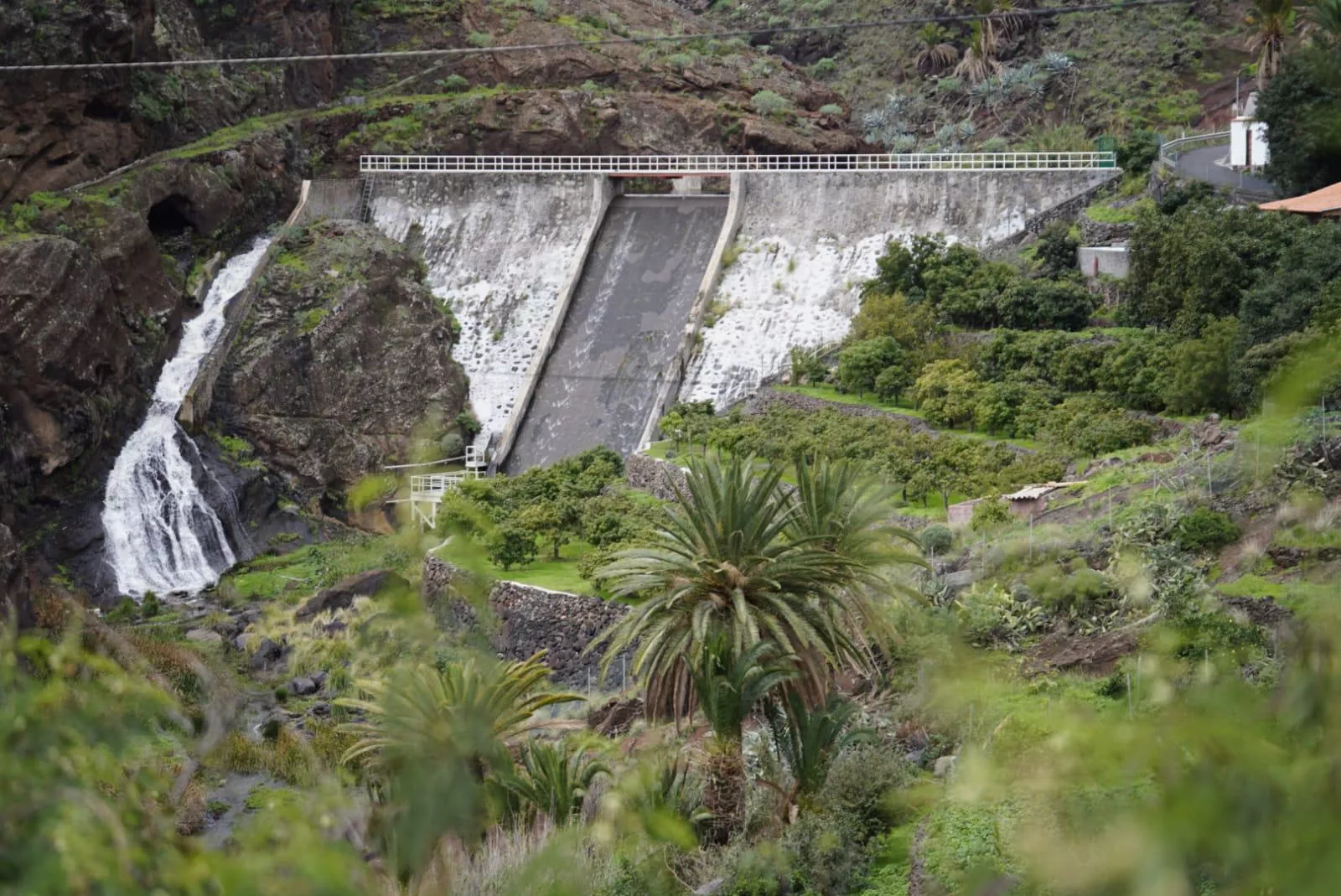 Presa de Izcagüe, en La Gomera. / CABILDO DE LA GOMERA