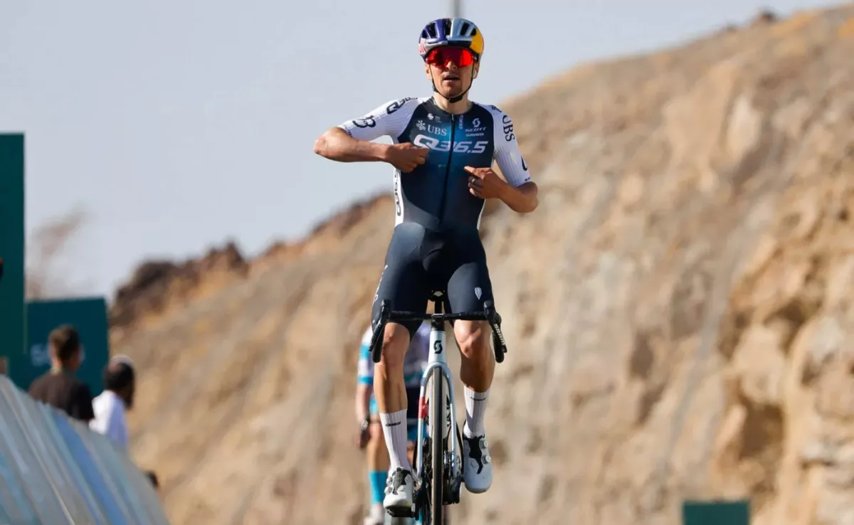 El ciclista de élite Tom Pidcock, del equipo Pinarello-Q36.5, que ha cambiado Tenerife por Chile debido a la saturación del Teide./ ARCHIVO