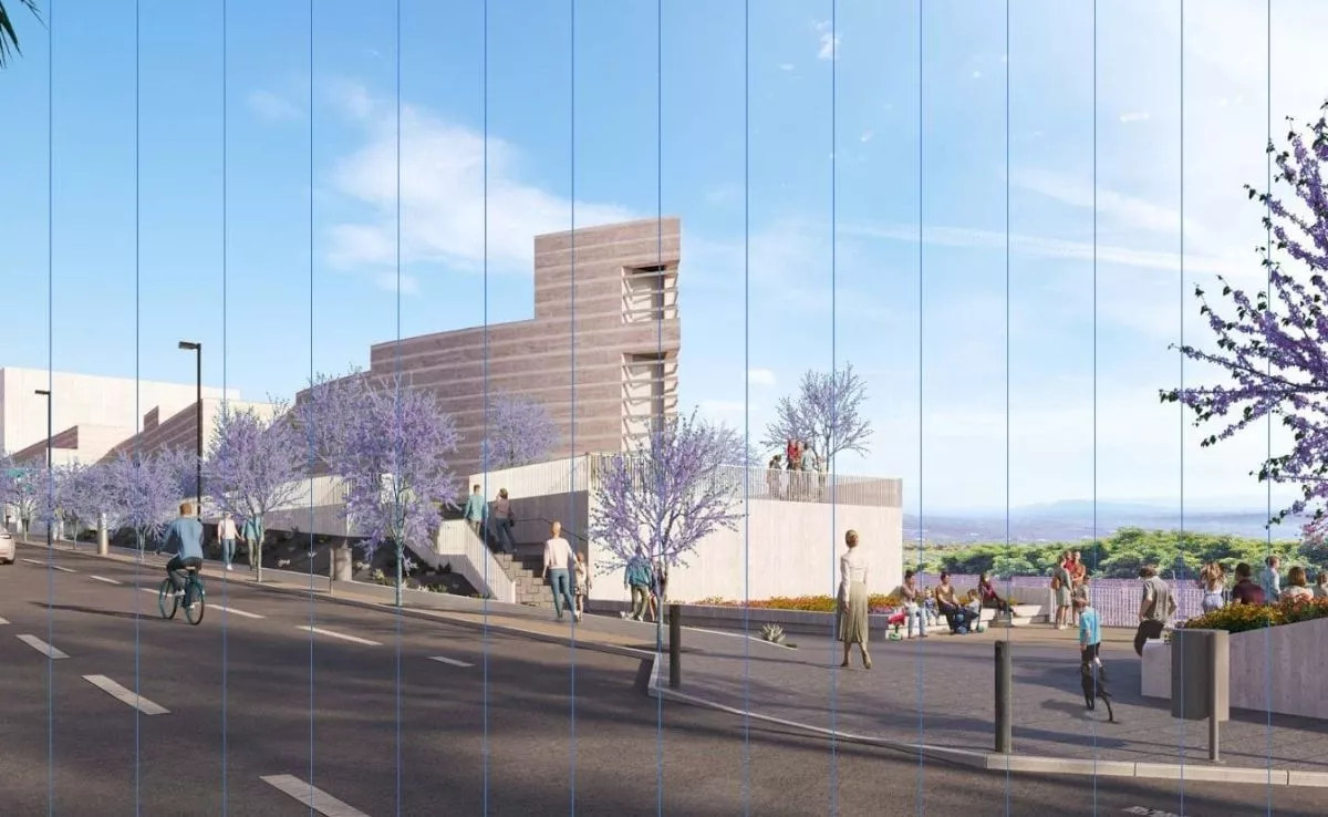 Maqueta del Parque cultural situado en Los Llanos de Aridane. /Cedida