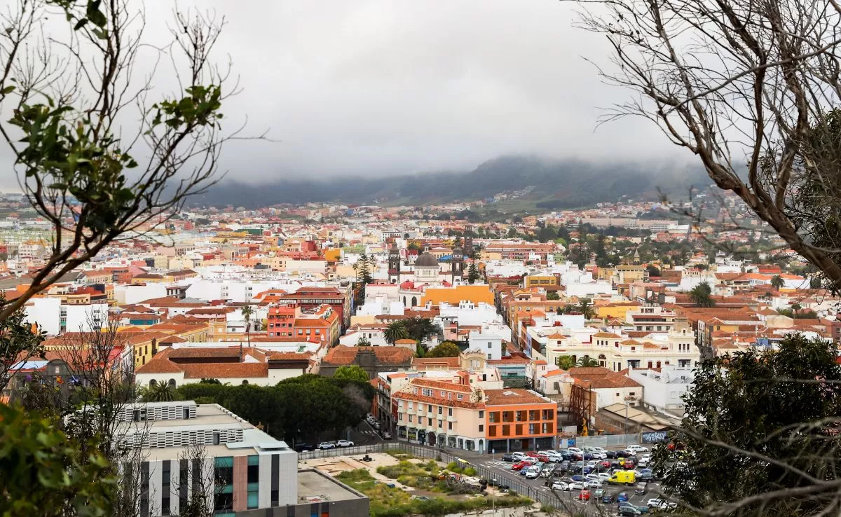 Vistas de La Laguna desde el mirador de San Roque. /Archivo