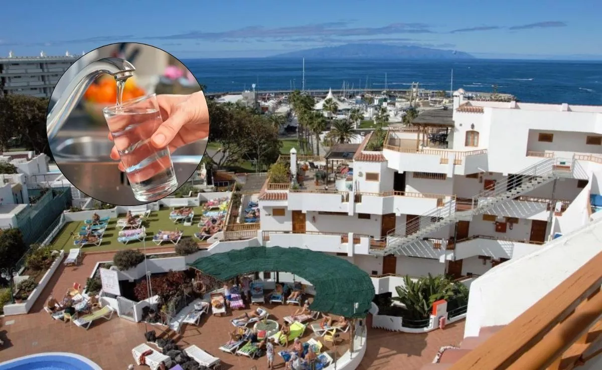 Los Geranios, San Eugenio en Adeje. /Montaje AH