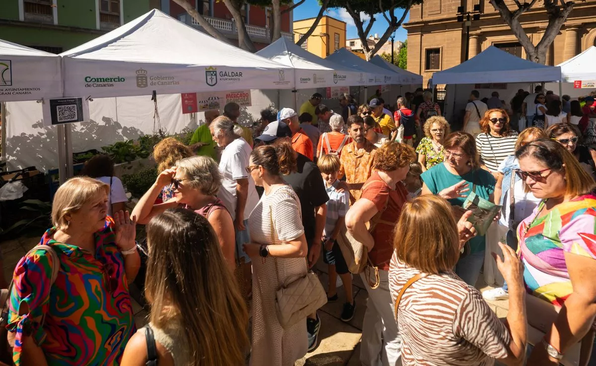Mercado agrícola de Gáldar. /Cedida
