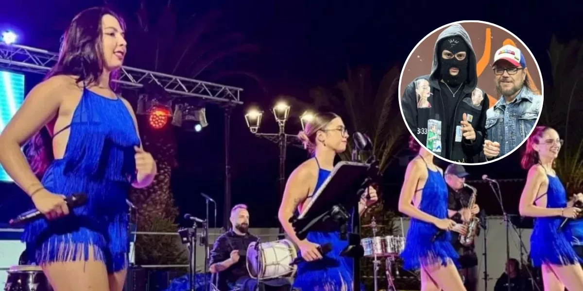 Imagen de Nueva Línea, que fueron a los premios de Army Awards 2026 / MONTAJE AH