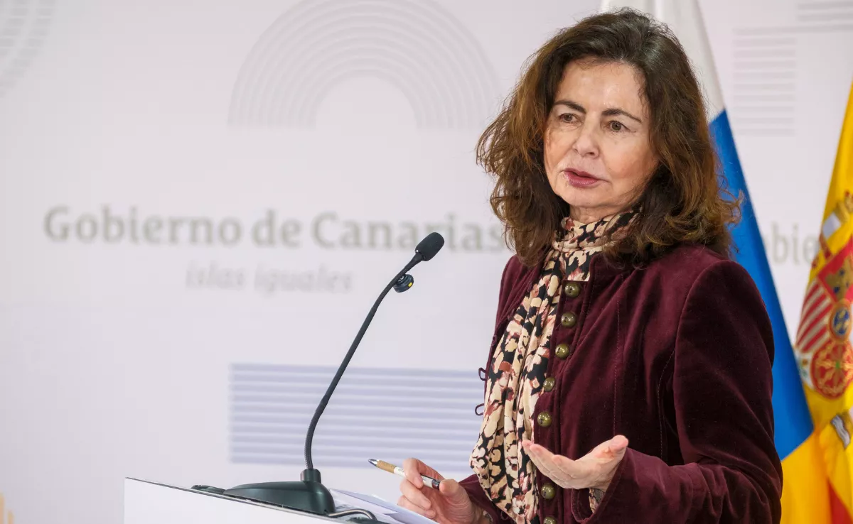 La consejera de Hacienda del Gobierno de Canarias, Matilde Asián / EFE - ÁNGEL MEDINA G.