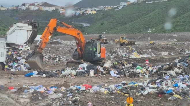 Imagen del vertedero de Salto del Negro / CEDIDA