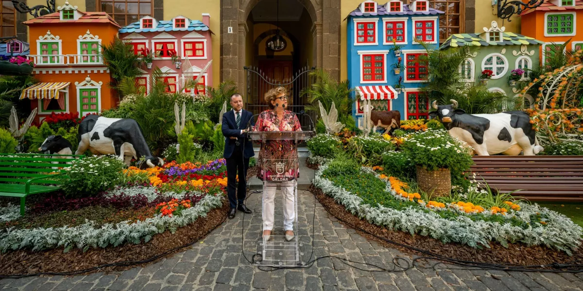 Imagen de archivo de Gáldar en Flor, uno de los eventos más reconocidos del pueblo / AYUNTAMIENTO DE GÁLDAR