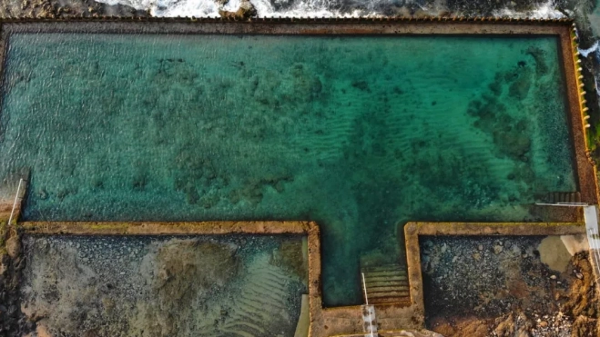 Imagen de la piscina natural de El Agujero / AYUNTAMIENTO DE GÁLDAR