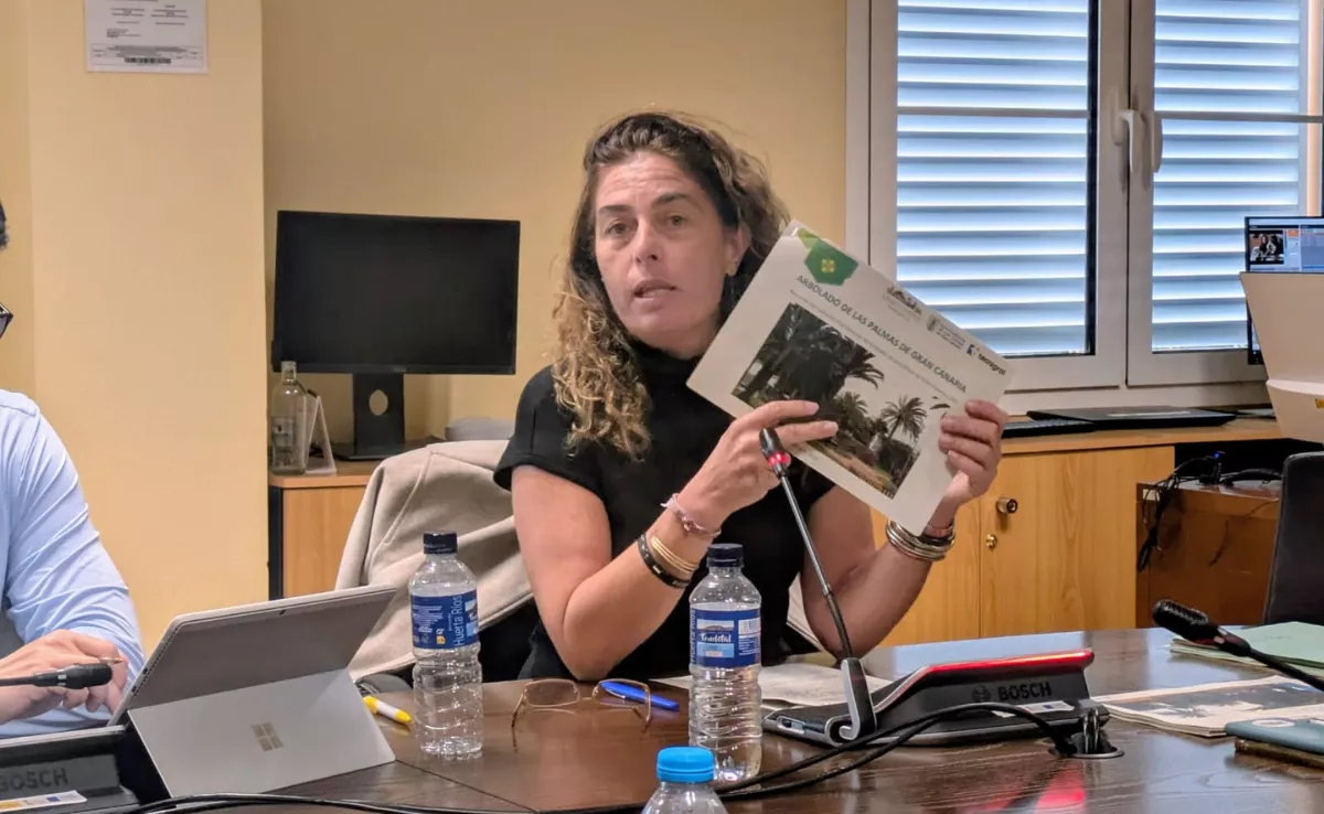 Gemma Martínez presenta el Plan Director del arbolado / AYUNTAMIENTO DE LAS PALMAS DE GRAN CANARIA