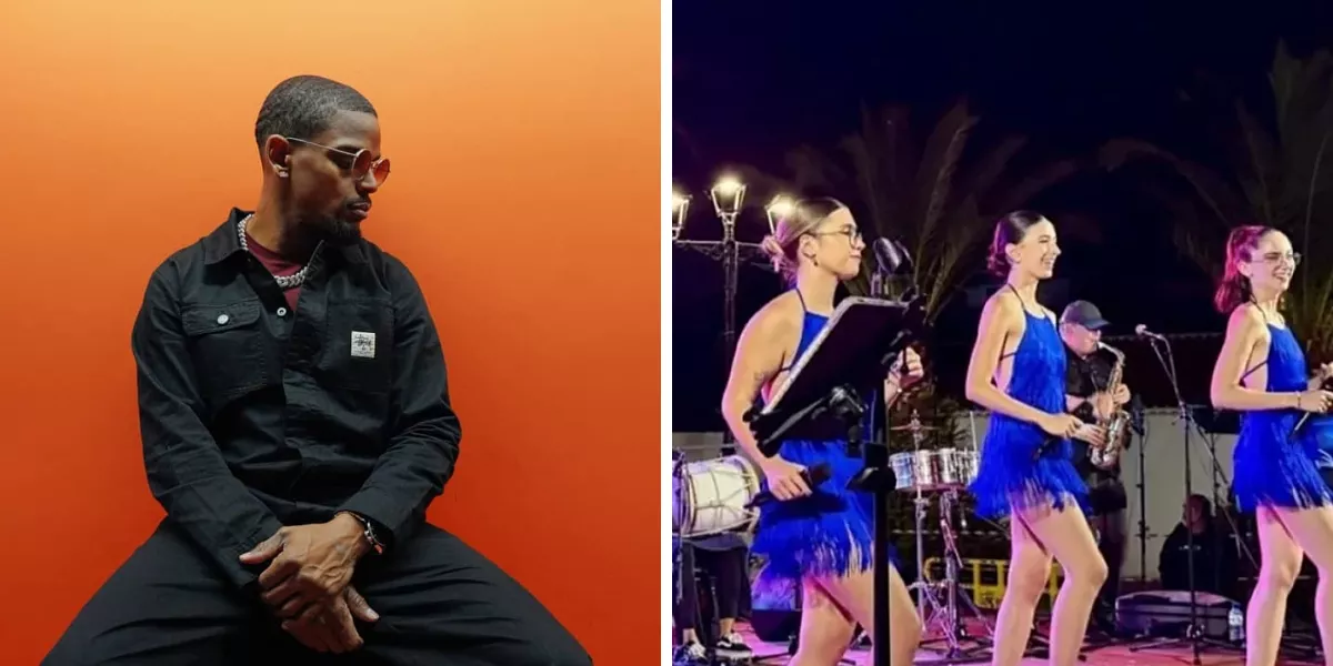 Imagen del cantante Tonny Tun Tun y Nueva Línea / MONTAJE AH