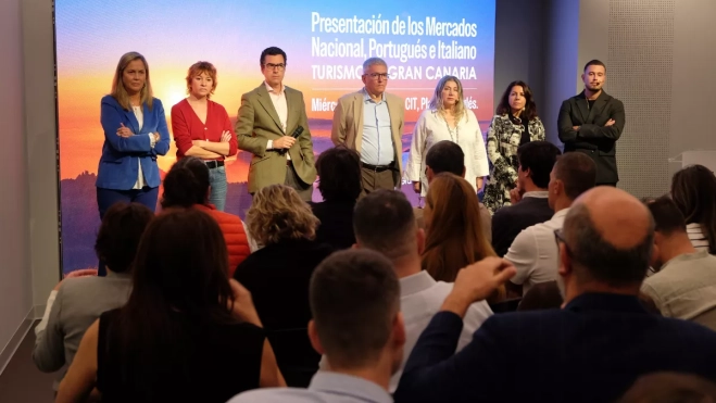 Presentación de los datos sobre turismo nacional / CABILDO DE GRAN CANARIA Presentación de los datos sobre turismo nacional / CABILDO DE GRAN CANARIA