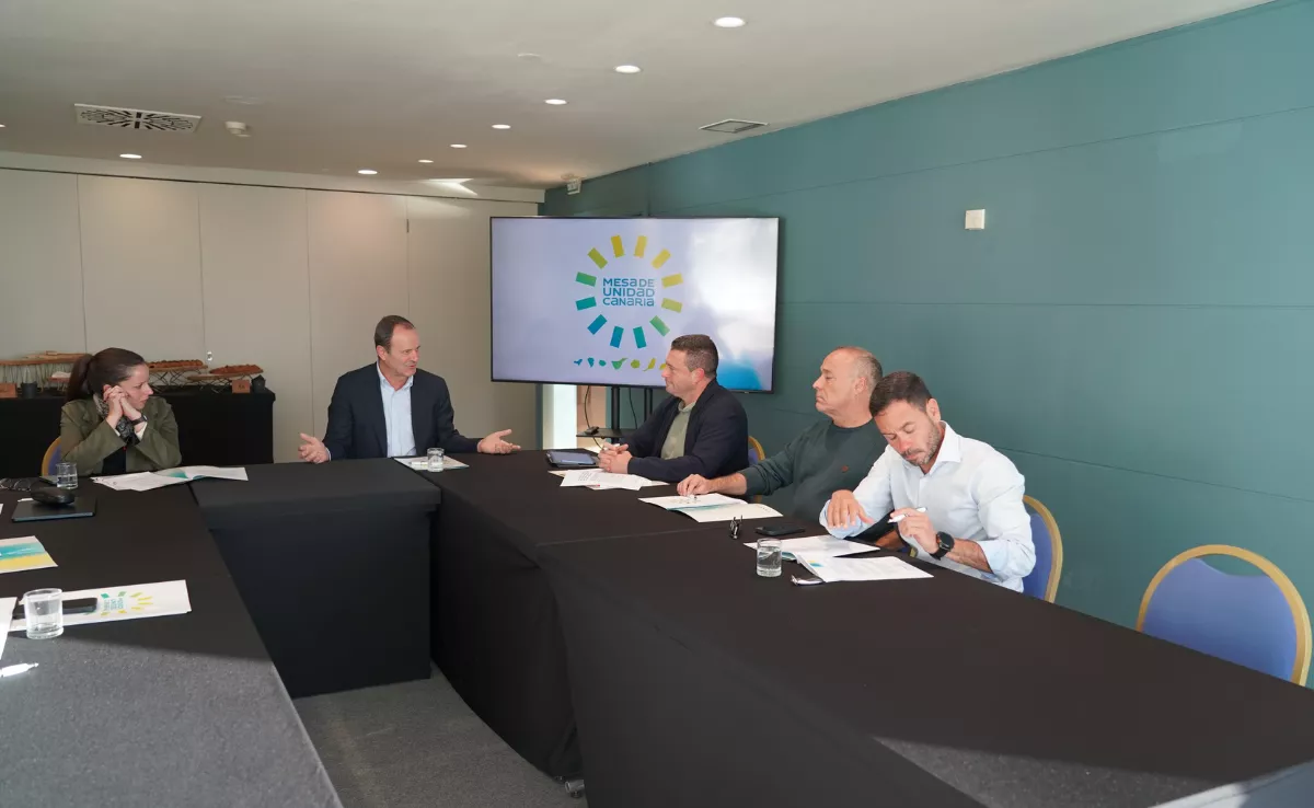 Momento de la reunión de Primero Canarias en Lanzarote / PRIMERO CANARIAS
