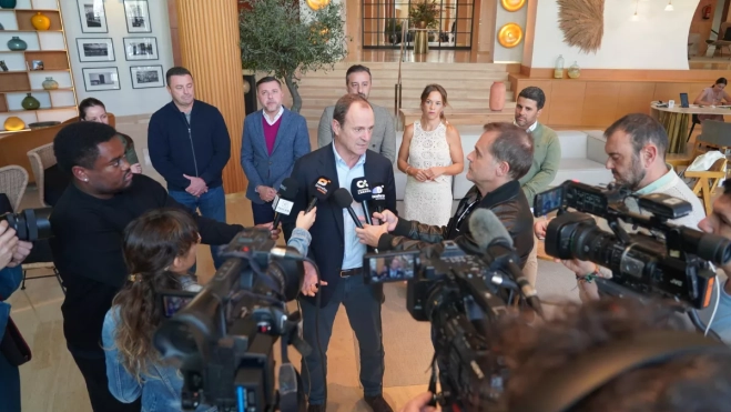 Momento de la reunión de Primero Canarias en Lanzarote / PRIMERO CANARIAS