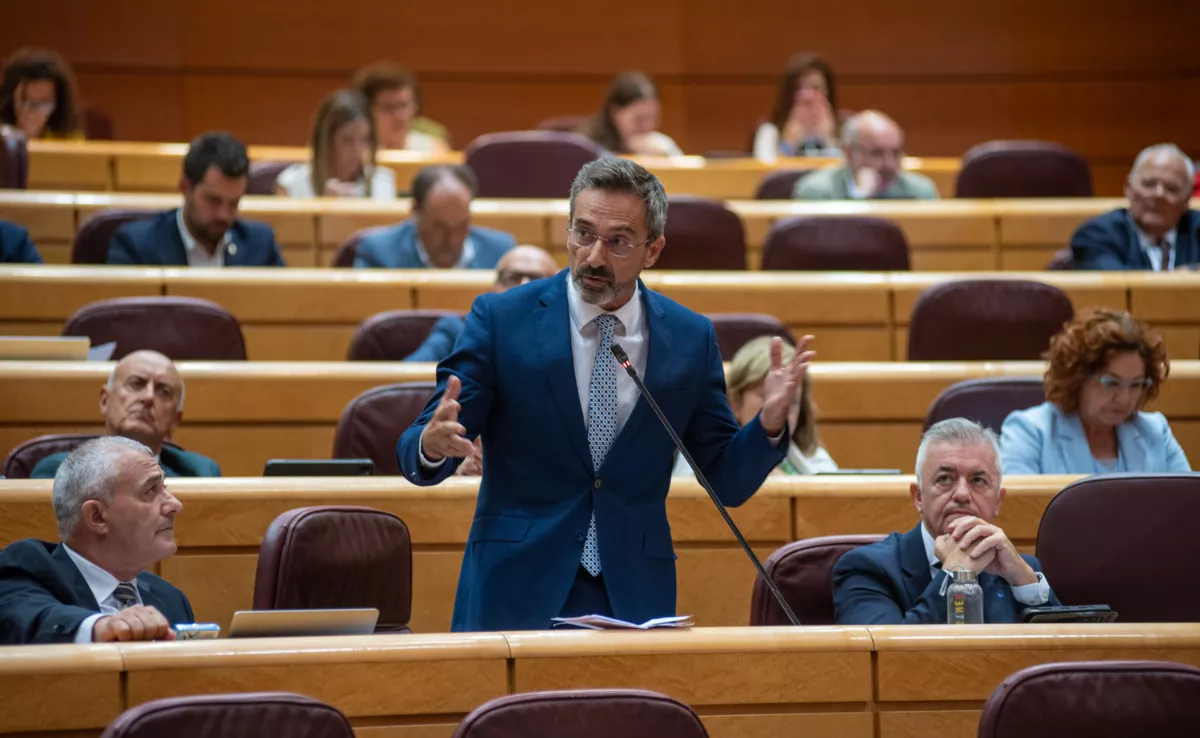 El senador de CC Pedro san Ginés / CC