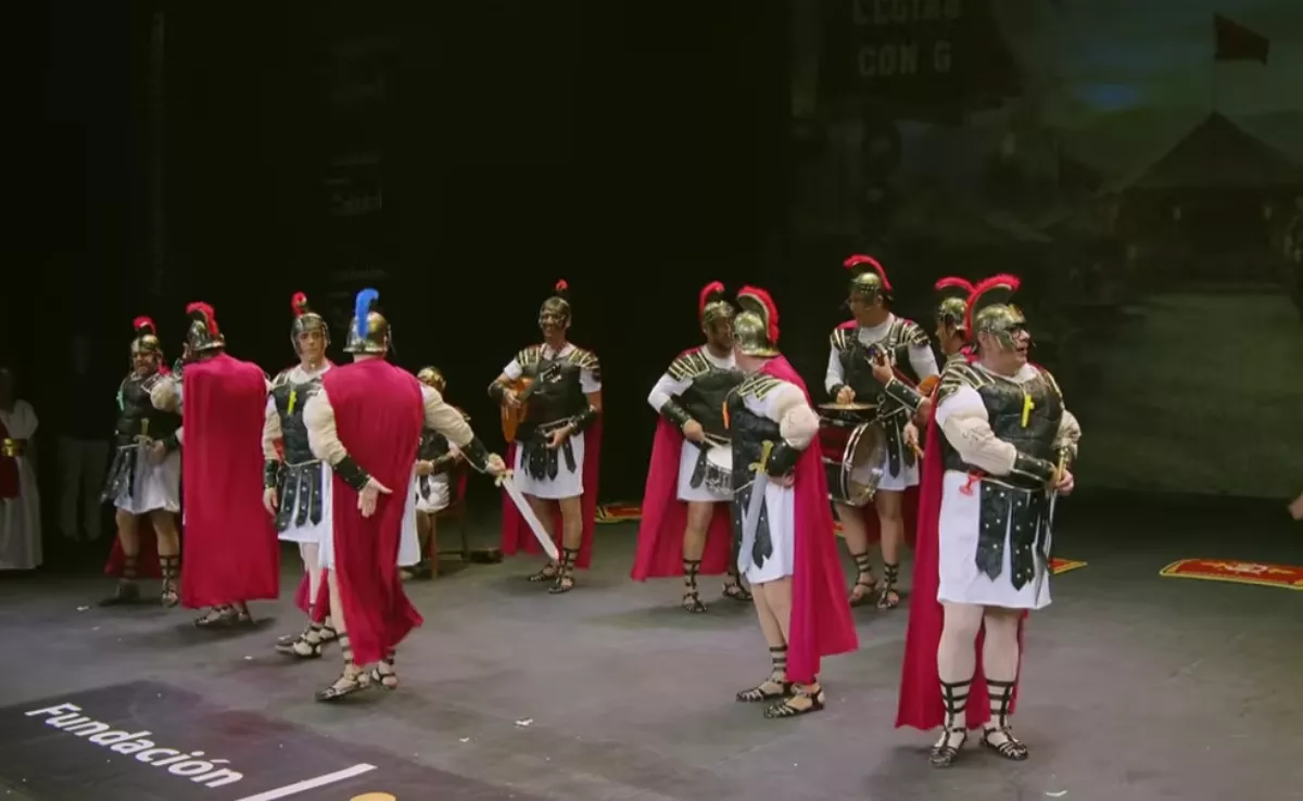 Captura de la actuación de Los legía con G / CAPTURA