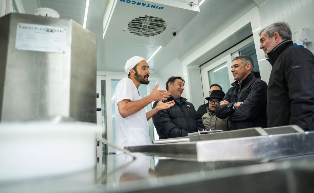 Israel García dialoga con Narvay Quintero y Fernando Clavijo / GOBIERNO DE CANARIAS