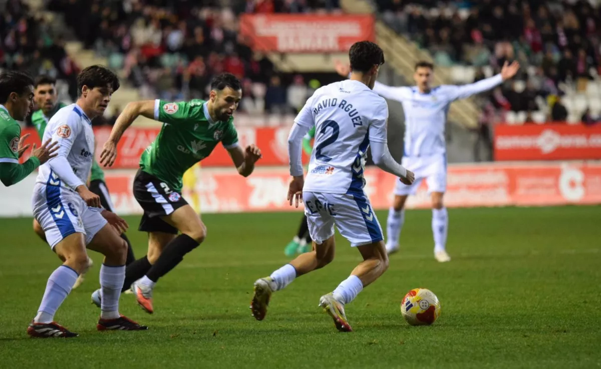 Imagen del encuentro entre el Zamora CF y el CD Tenerife / CD TENERIFE