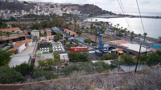 Imagen de la central de El Palmar / CABILDO DE LA GOMERA