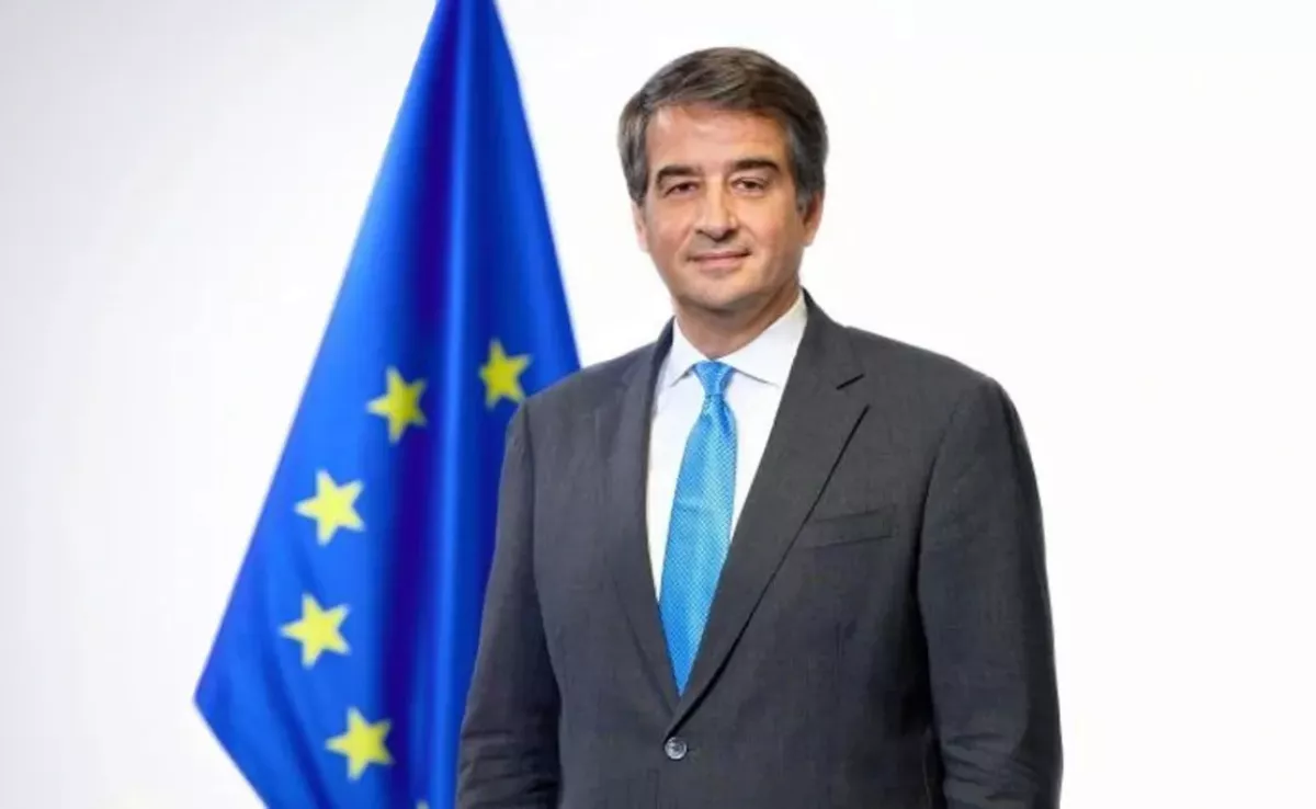 El vicepresidente ejecutivo de Cohesión y Reformas de la Comisión Europea, Raffaele Fitto. / COMISIÓN EUROPEA