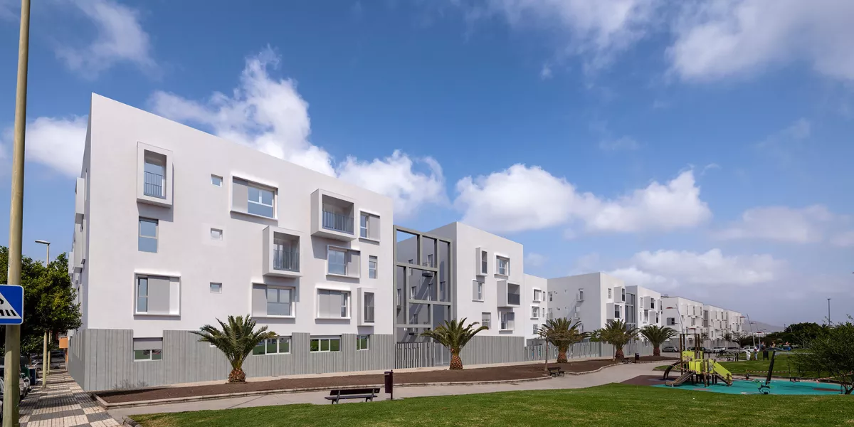 Imagen de las nuevas viviendas en Las Torres / METROVACESA