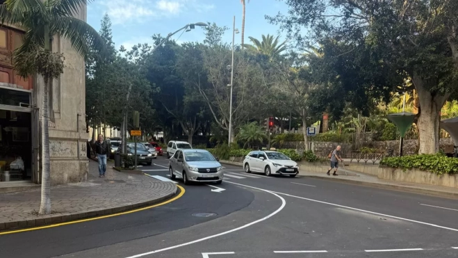 Calle Méndez Núñez en el cruce con la calle El Pilar. / ATLÁNTICO HOY