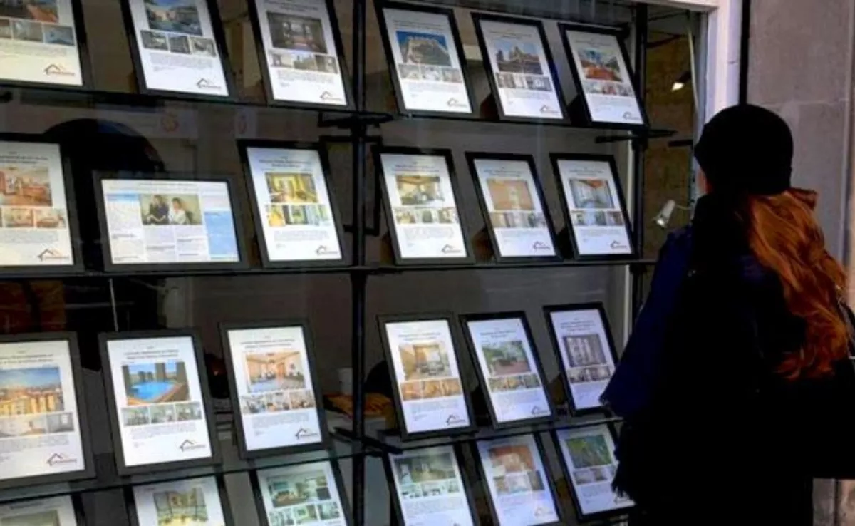 Imagen de una persona mirando casas en venta y alquiler / EFE