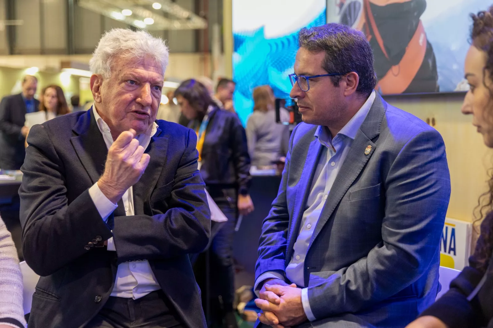 El concejal Pedro Quevedo en FITUR. CEDIDA