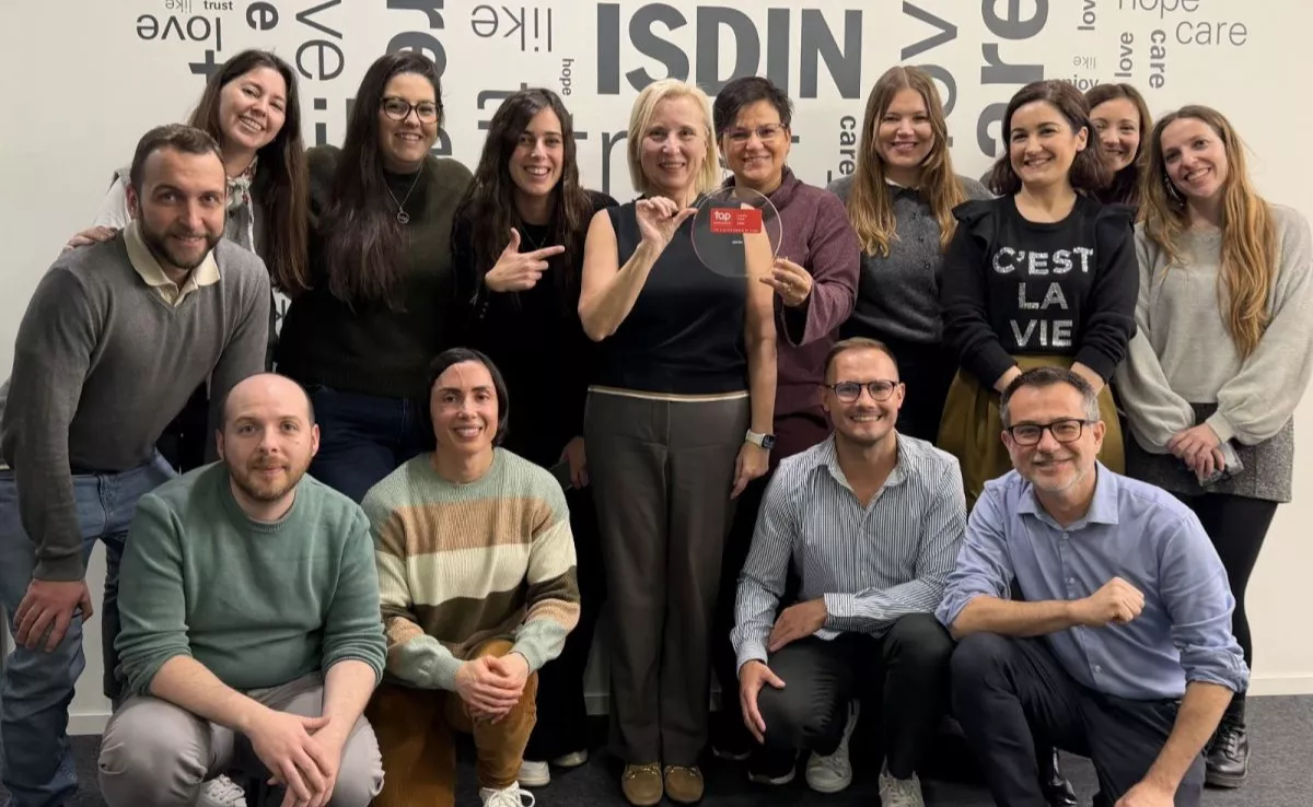 ISDIN obtiene el premio 'Top Employer' por octavo año consecutivo