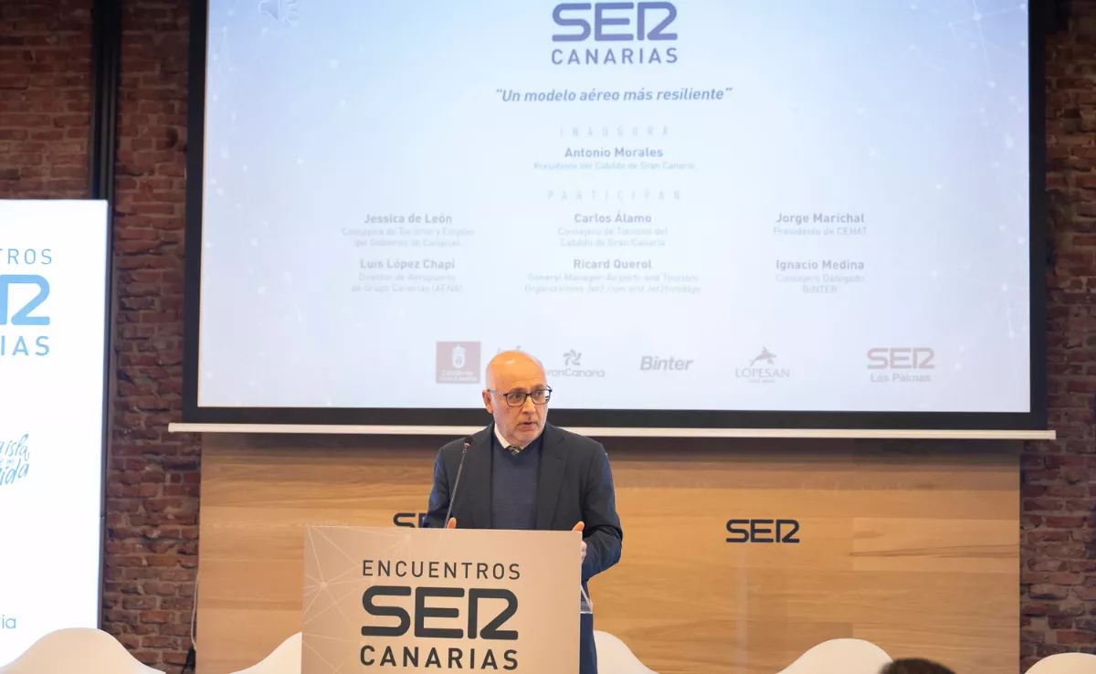 Antonio Morales, presidente del Cabildo de Gran Canaria./ CEDIDA