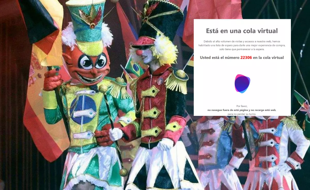 Más de 22.000 usuarios hacen cola virtual por las entradas de las murgas del Carnaval de Santa Cruz. / AH - EFE