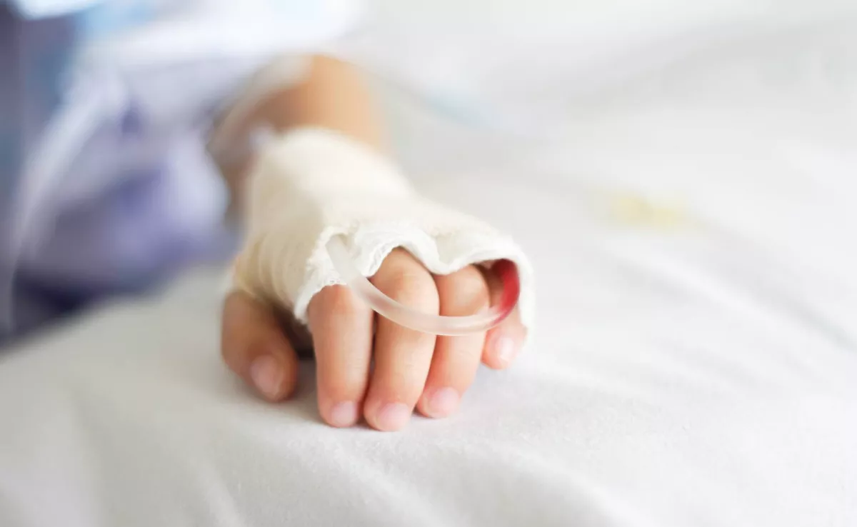 Un niño hospitalizado./ ARCHIVO