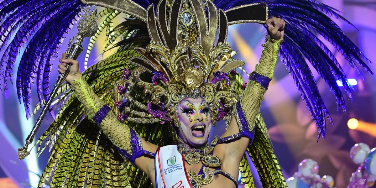 Imagen del ganador de la Gala Drag Queen en la pasada edición / AYUNTAMIENTO DE LAS PALMAS DE GRAN CANARIA